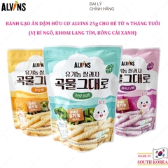 ALVINS - 6M+BÁNH GẠO LỨT HỮU CƠ