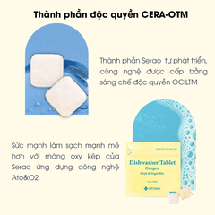 ATONO - VIÊN RỬA CHO MÁY RỬA BÌNH, CHÉN BÁT