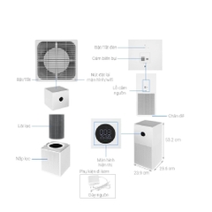 XIAOMI - MÁY LỌC KHÔNG KHÍ SMART AIR PURIFIER 4 LITE