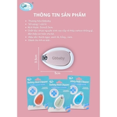 GB BABY - BẤM MÓNG SƠ SINH MỚI