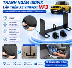 LC - THANH NGÀM ISOFIX LẮP GHẾ NGỒI Ô TÔ TRẺ EM