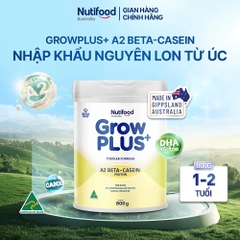 NUTIFOOD - SỮA BỘT GROW PLUS ĐẠM A2