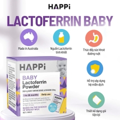 HAPPI - 1M+BỘT TĂNG ĐỀ KHÁNG LACTOFERRIN POWDER BABY