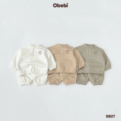 OBEBI - SET BỘ NỈ 2 MẶT AIR LAYER (90-120)