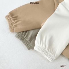 OBEBI - SET BỘ NỈ 2 MẶT AIR LAYER (90-120)