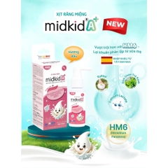 MIDKID - 3M+XỊT CHỐNG SÂU RĂNG MIỆNG A+