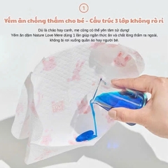 NATURE LOVE MERE - YẾM GIẤY ĂN DẶM DÙNG MỘT LẦN