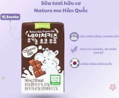 NATURE KIDS - 1Y+SỮA TƯƠI ORGANIC HÀN QUỐC