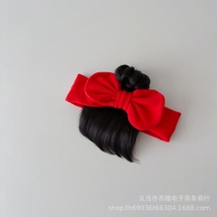 JS Turban nơ tóc giả 1 chỏm