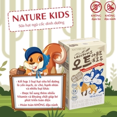 NATURE KIDS - 1Y+SỮA HẠT NGŨ CỐC CHO BÉ DỊ ỨNG
