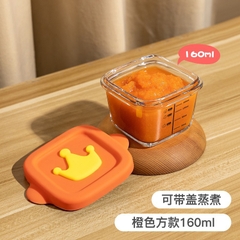 KK - HỘP TRỮ VƯƠNG MIỆN THỦY TINH NẮP SILICONE