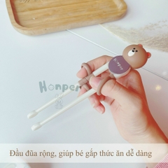 HONPER - ĐŨA XỎ NGÓN TẬP GẮP KÈM HỘP