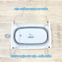 FINLEY - CHẬU TẮM GẤP GỌN BÁO NHIỆT VOI LOLA