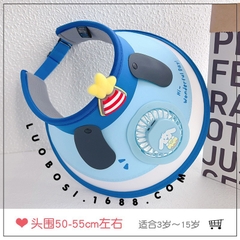 KK - MŨ CHỐNG NẮNG KÈM QUẠT 9525