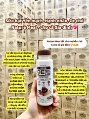 NATURE MEAL - 3Y+SỮA HẠT BẦU NGŨ CỐC