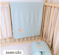 MONONA - CHĂN SỢI TRE WAFFLE 90*110