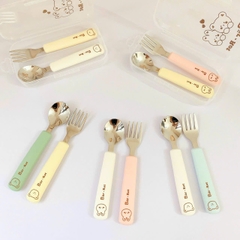 BARROT - SET THÌA DĨA GẤU THỎ