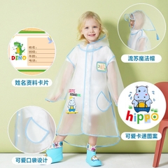 KK - ÁO MƯA TRẺ EM TRONG SUỐT