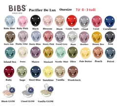 BIBS - TI GIẢ DELUXE SILICONE ONE SIZE 0-3Y