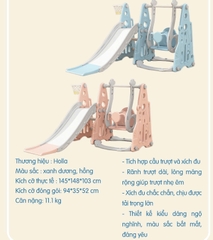 HOLLA - CẦU TRƯỢT XÍCH ĐU TÊN LỬA HL-10164