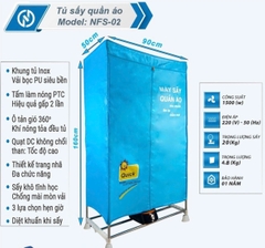 NEFA - TỦ SẤY QUẦN ÁO