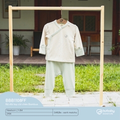 BUBABY - BỘ DÀI TAY CÀI CHÉO BAMBUS
