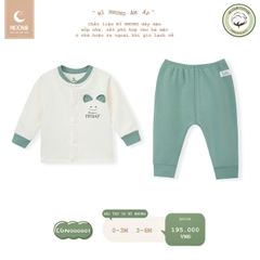 MOON@ - BỘ DÀI TAY CÀI GIỮA NỈ NHUNG