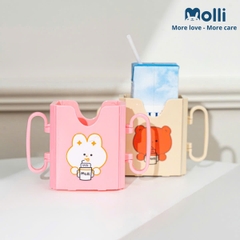 MOLLI - CỐC ĐỰNG HỘP SỮA CHỐNG ĐỔ