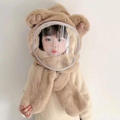 KK - MŨ TRÙM ĐẦU CÓ KÍNH KÈM KHĂN