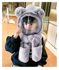 KK - MŨ TRÙM ĐẦU CÓ KÍNH KÈM KHĂN