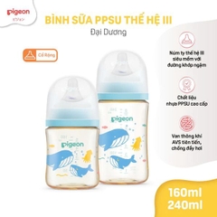 PIGEON - BÌNH SỮA PPSU SOFTOUCH BABY-FRIENDLY WORLD