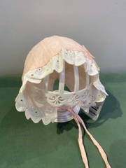SD Mũ babydoll ren hoa buộc dây S3-12M
