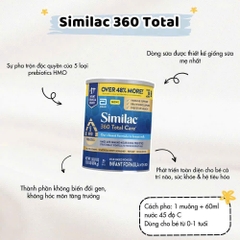 ABBOTT - SỮA SIMILAC 360 TOTAL CARE 5 HMO