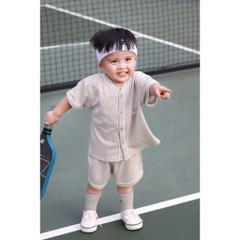 OB - Bộ cộc cotton cài khuy(73-110)