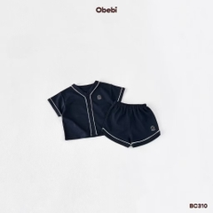 OB - Bộ cộc cotton cài khuy(73-110)
