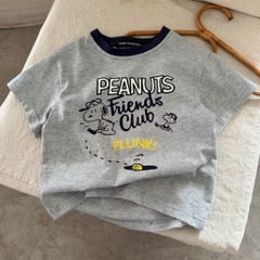 BK - Áo phông Snoopy cổ phối màu (90-140)