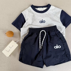 BK - Bộ cộc ALO cổ phối màu(90-140)