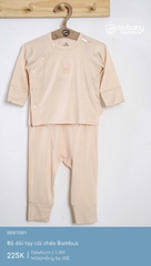 BUBABY - Bộ dài tay cài chéo BAMBUS (NB-3M)