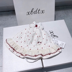 KB - Mũ viền ren nơ đỉnh(6M-2Y)