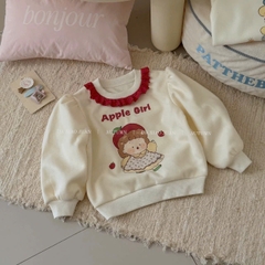 KB - Áo nỉ cổ bèo GIRL ( 90-150)