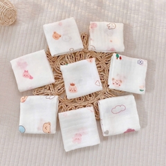 MONONA - SET 5 KHĂN SỮA SỢI TRE 30*30