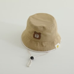MC - Mũ Bucket mặt Gấu nâu (2-6Y)