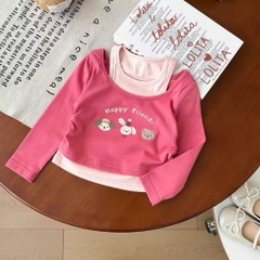 BK - Áo thun phối ba lỗ ( 90-140)