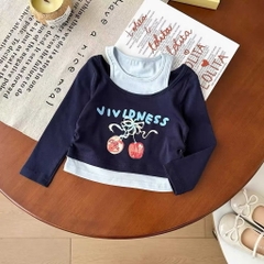 BK - Áo thun phối ba lỗ ( 90-140)