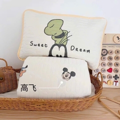 KK - GỐI ĐIỀU HÒA CAO SU NON LÕI BÔNG MY BOONII CHÍNH HÃNG