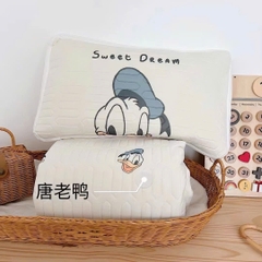 KK - GỐI ĐIỀU HÒA CAO SU NON LÕI BÔNG MY BOONII CHÍNH HÃNG