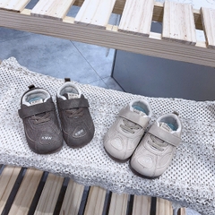 KB - Giày tập đi da lộn quai dán(17-27)