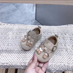 KB - Giày da lộn đính hoạ tiết (16-20)