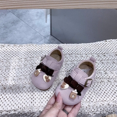 KB - Giày da lộn đính hoạ tiết (16-20)