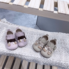 KB - Giày da lộn đính hoạ tiết (16-20)